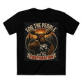 Bull Moose Party Tee — "For the People, Not the Corporation" Patriotic Graphic T-Shirt